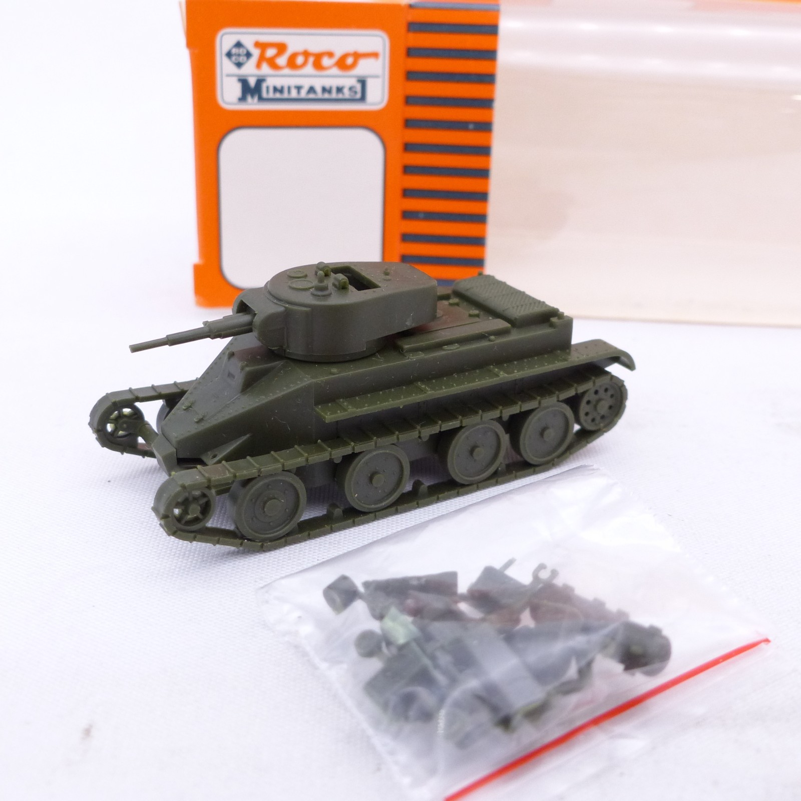 Roco Minitanks 1:87 H0 BT-5 Schneller Panzer Ko-Mo Ltd. Militär in OVP EX7683