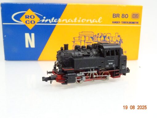 Roco N 02100A Dampflok BR 80 028 der DB in OVP JL2419