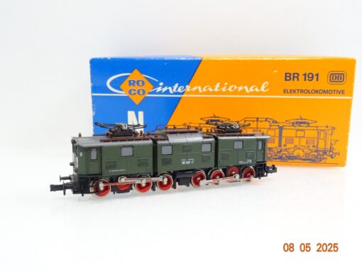 Roco N 02155 A E-Lok BR 191 001-7 der DB in OVP JL598