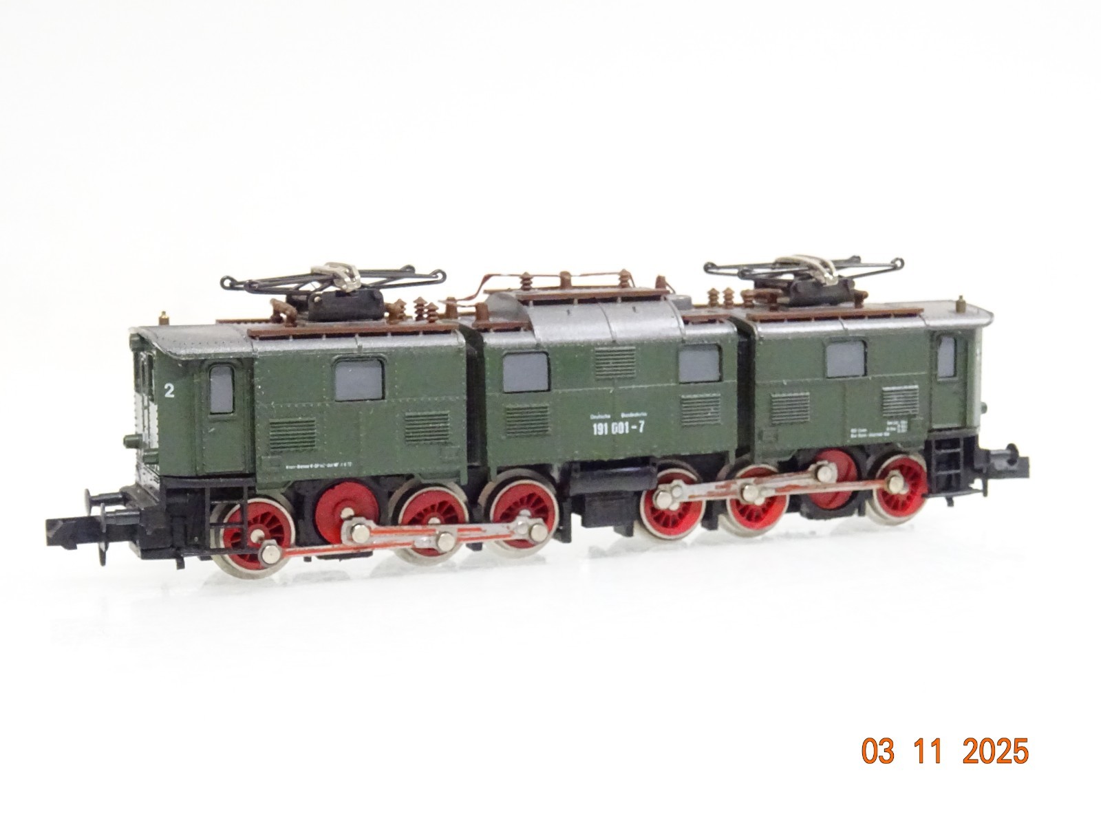 Roco N 02155A E-Lok BR 191 001-7 der DB in OVP JL4033 – Bild 3