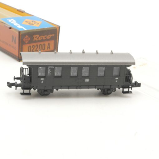 Roco N 02200 A Nebenbahn-Personenwagen 2. Klasse der DB in OVP RR480 – Bild 3