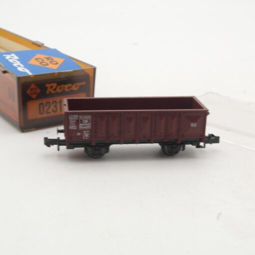 Roco N 02310 A Hochbordwagen der DB in OVP QR7908 – Bild 3