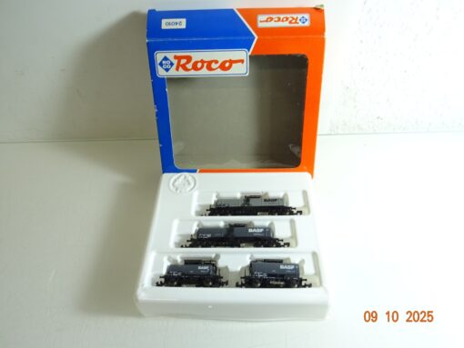 Roco N 24040 Set Kesselwagen BASF 4-teilig in OVP RR3880 – Bild 3