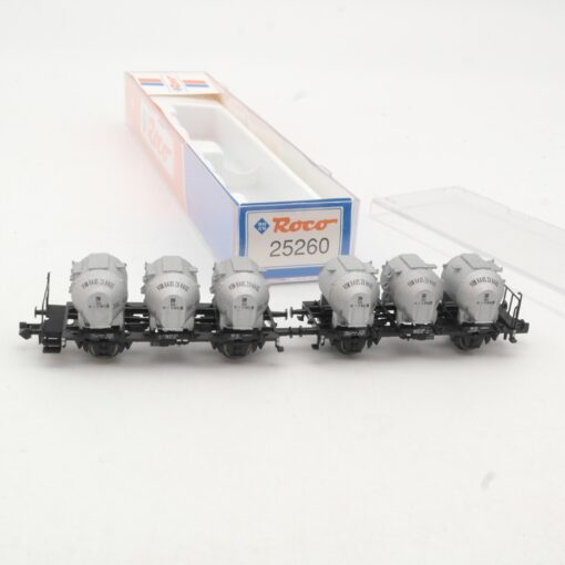 Roco N 25260 Behältertragwagen Von Haus zu Haus der DB in OVP RR510 – Bild 3