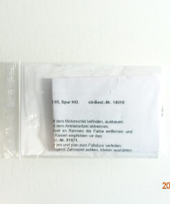 SB H0 14010 Motorisierungssatz für Fleischmann BR 65 siehe Foto CK4197 o.