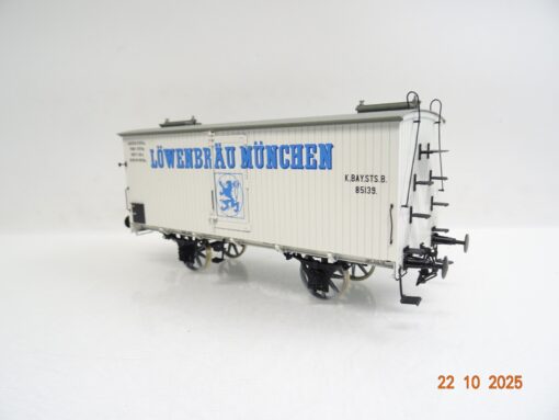 SMT Spur 0 Bierwagen Löwenbräu der K.Bay.Sts.B. Messingmodell in OVP JL3777 – Bild 3