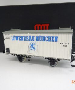 SMT Spur 0 Bierwagen Löwenbräu der K.Bay.Sts.B. Messingmodell in OVP JL3777