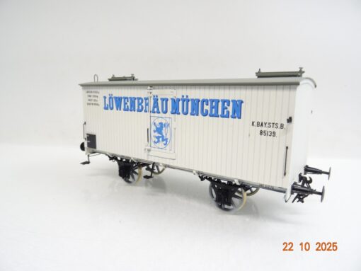 SMT Spur 0 Bierwagen Löwenbräu der K.Bay.Sts.B. Messingmodell in OVP JL3777 – Bild 5