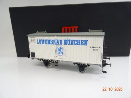 SMT Spur 0 Bierwagen Löwenbräu der K.Bay.Sts.B. Messingmodell in OVP JL3777