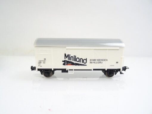 Sachsenmodelle H0 18671 AC Gedeckter Güterwagen Miniland in OVP F943 – Bild 3