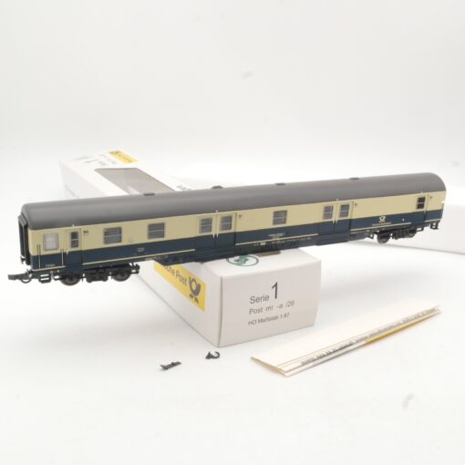 Sachsenmodelle H0 Edition Deutsche Bahnpostwagen Serie 1 in OVP RR1525 – Bild 3