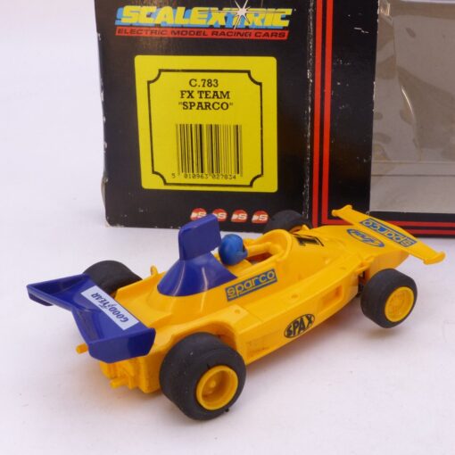ScaleXtric Nr.: C.783 Ferrari 312T FX Team "Sparco" #12, in OVP EB9035 – Bild 3