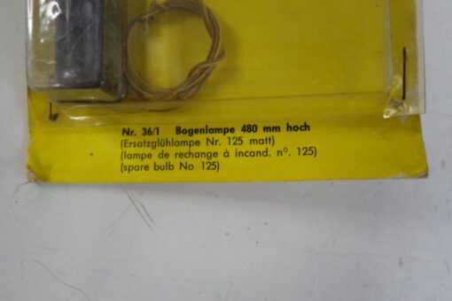 Schneider 36/1 Bogenlampe 480 mm hoch in OVP KP55 – Bild 3