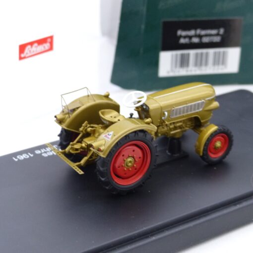 Schuco 1:43 02722 Fendt Farmer 2 Traktor goldener Fendt in OVP EX6559 – Bild 3