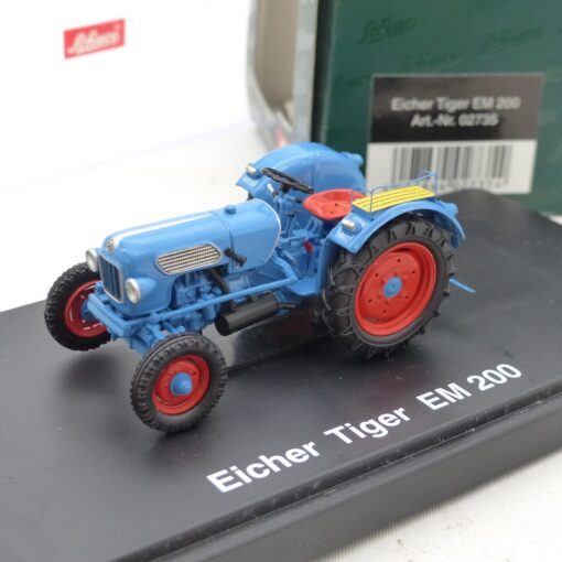 Schuco 1:43 02735 Eicher Tiger EM 200 Traktor in OVP EX6553