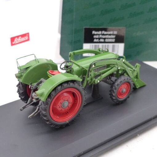 Schuco 1:43 02852 Fendt Favorit III Traktor mit Frontlader in OVP EX6554 – Bild 3