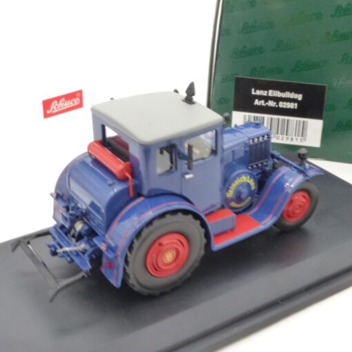Schuco 1:43 02981 Lanz Eilbulldog blau in OVP EX6568 – Bild 3