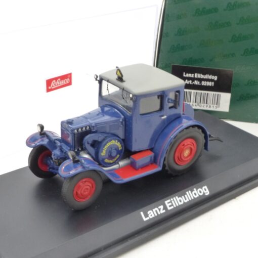 Schuco 1:43 02981 Lanz Eilbulldog blau in OVP EX6568