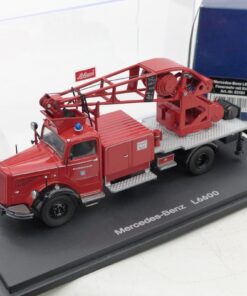 Schuco 1:43 03101 Mercedes Benz L6600 Feuerwehr mit Kran in OVP EX6540