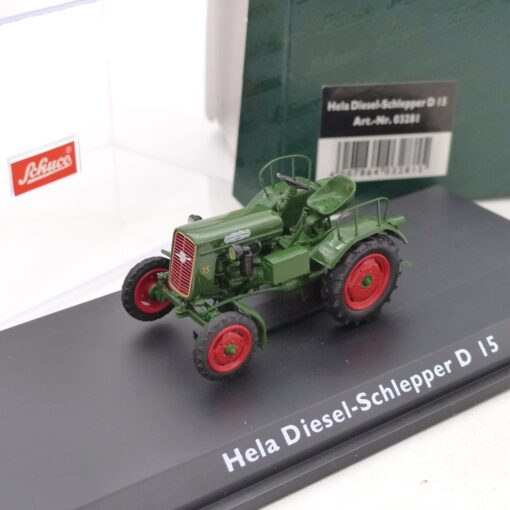 Schuco 1:43 03281 Hela Diesel-Schlepper D 15 Traktor in OVP EX6550