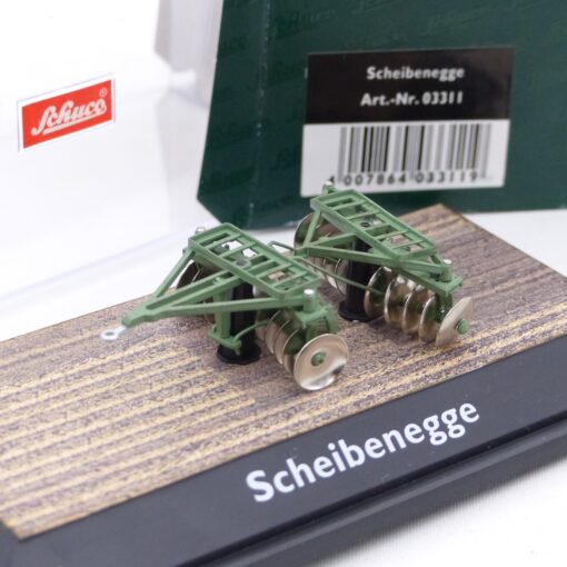 Schuco 1:43 03311 Scheibenegge Anhänger in OVP EX6560