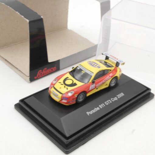 Schuco 1:87 25578 Porsche 911 GT3 Cup 2008 Post in OVP QR9935