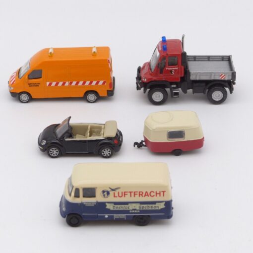 Schuco 1:87 5er-Pack diverse Modelle in Tüte siehe Bilder o. E5753