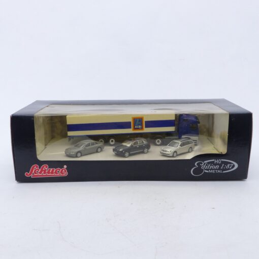 Schuco 1:87 9655 PKW Modelle und ein LKW Modell im 4er-Set in OVP EX6651 – Bild 5