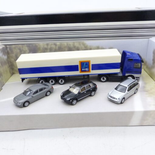 Schuco 1:87 9655 PKW Modelle und ein LKW Modell im 4er-Set in OVP EX6651
