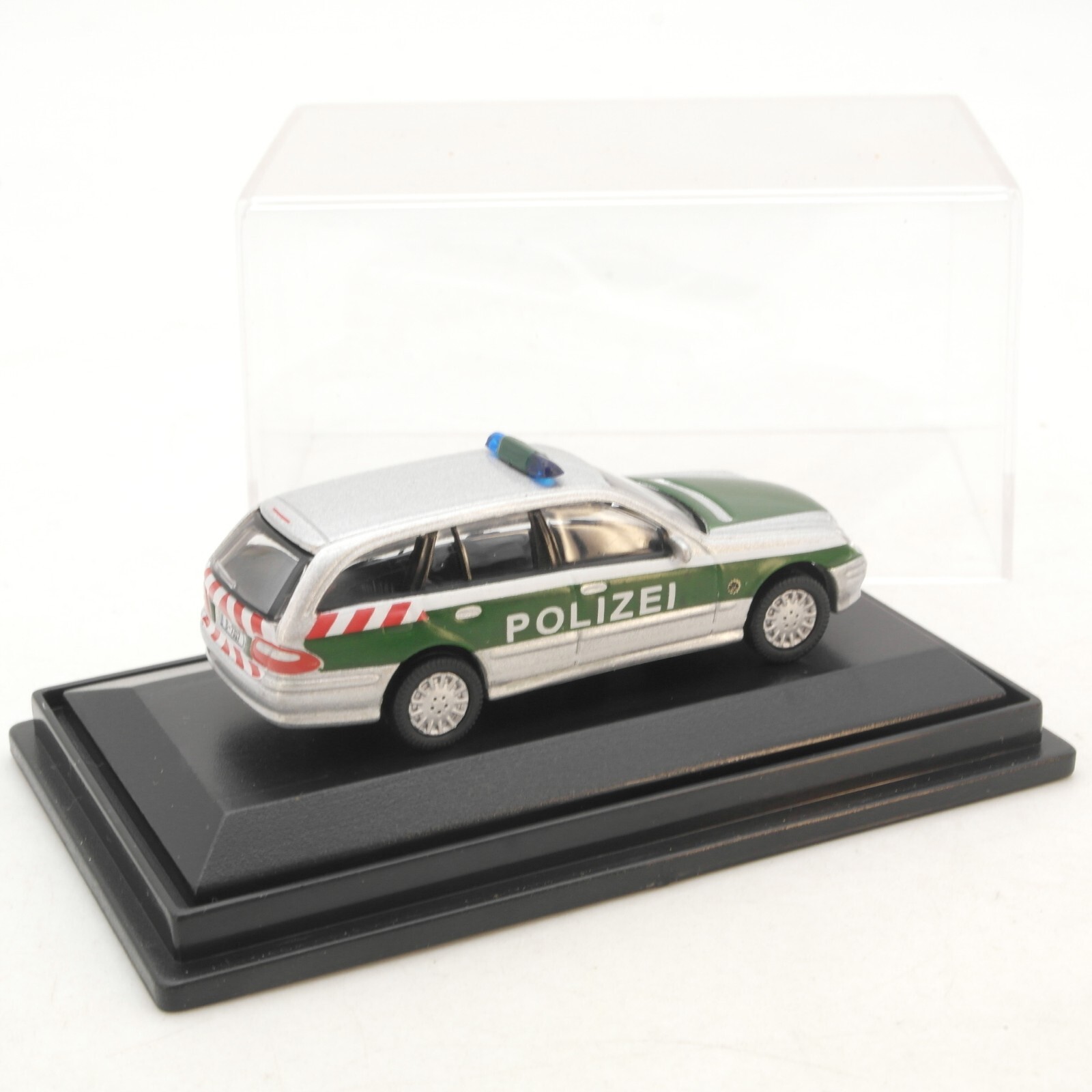 Schuco 1:87 Mercedes-Benz E-Klasse Polizei in PC Box RG7323 – Bild 3
