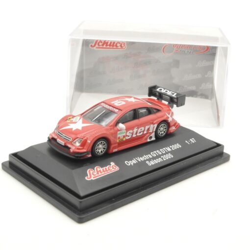 Schuco 1:87 Opel Vectra GTS DTM 2005 Stern in PC Box QR9920