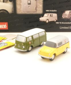 Schuco 1:90 50171053 Set VW Fridolin + VW T2 Bus PTT Limitiert in OVP RG7667