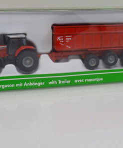 Siku 1:87 1844 Diecast Massey Ferguson mit Anhänger neuwertig in OVP LE5087