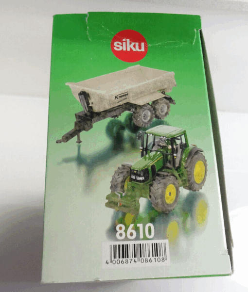 Siku Farmer 1:32  8610 John Deere mit Halfpipe-Muldenkipper in OVP AR7941 – Bild 5