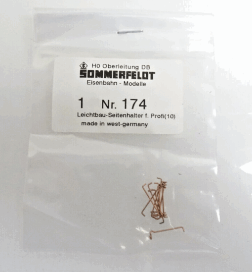 Sommerfeldt H0 174 Leichtbau Seitenhalter in OVP CK151