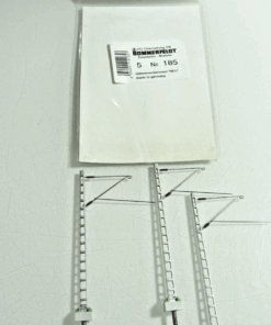 Sommerfeldt H0 185 Abspannmasten 3Stück siehe Foto in OVP CK186