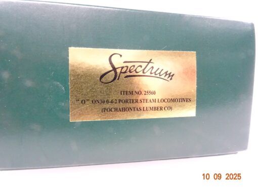 Spectrum 0e 25560 US Dampflok 0-4-2 Pochahontas Lumber in OVP JL2959 – Bild 5