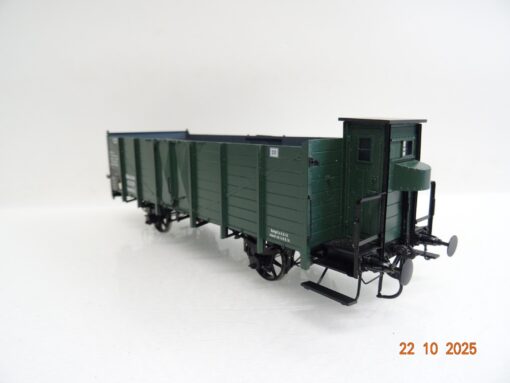 Spur 0 offener Güterwagen 0mmk(u) 65289 München BrHs Metallmodell in EVP JL3780 – Bild 4