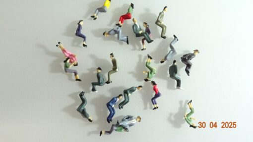 Spur G Reisende / sitzende Figuren 22 Stück siehe Foto CK7914 o.