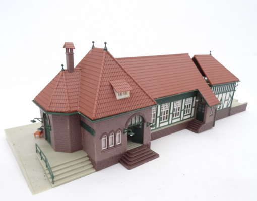 Spur H0 Bahnhof / Gebäude ca. 38 x 13 aus Anlagenrückbau, siehe Bilder RR347 o. – Bild 3