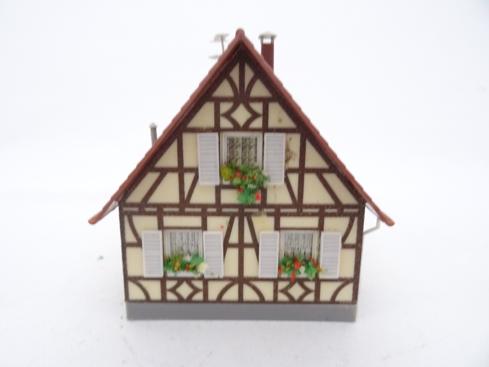 Spur H0 Fachwerkhaus ca. 10 x 8 cm aus Anlagerückbau, siehe Bilder RR368 o. – Bild 3