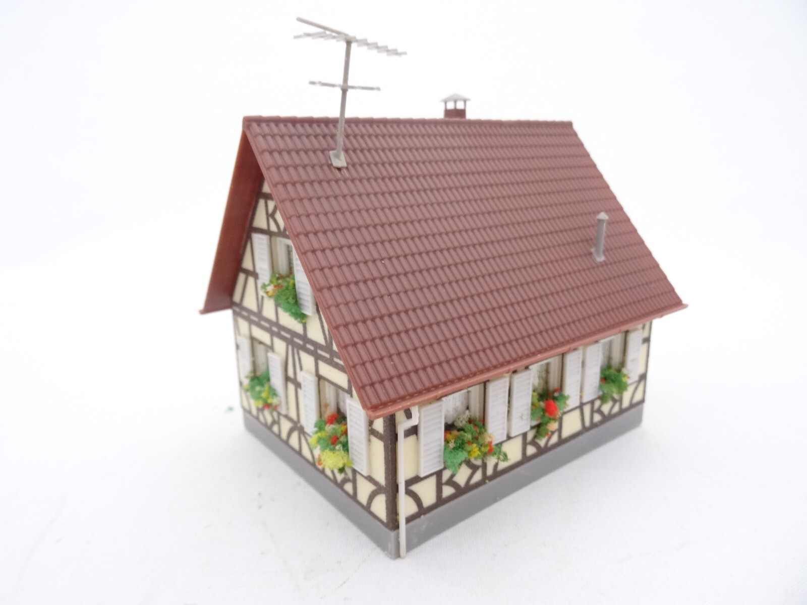 Spur H0 Fachwerkhaus ca. 10 x 8 cm aus Anlagerückbau, siehe Bilder RR368 o. – Bild 5
