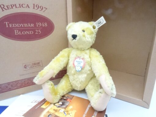 Steiff 408328 Teddy Bear 1948 Replica 25cm limitierte Auflage in OVP OR8130 – Bild 3