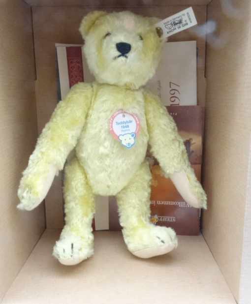 Steiff 408328 Teddy Bear 1948 Replica 25cm limitierte Auflage in OVP OR8130 – Bild 5