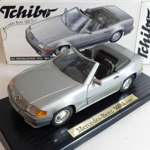Tchibo 1:18 24919 Mercedes Benz 500 SL metallic in OVP EX3502 – Bild 3