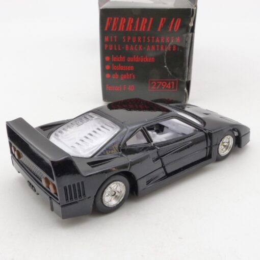 Tchibo 1:39 27941 Ferrari F 40 schwarz in OVP EX6855 – Bild 3