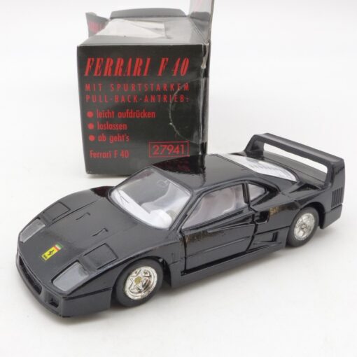 Tchibo 1:39 27941 Ferrari F 40 schwarz in OVP EX6855