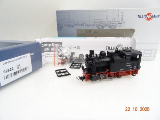 Tillig H0m 02922 Dampflok BR 99 6101 der HSB in OVP JL3764