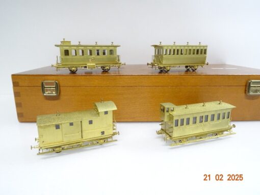 Trix Fine Art H0 21222 Hofzug König Maximilian II. von Bayern Messing OVP LE8841
