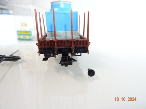 Trix H0 2056 Rungenwagen mit Ladung der DB Umbau Intern. in OVP PR3340 – Bild 3